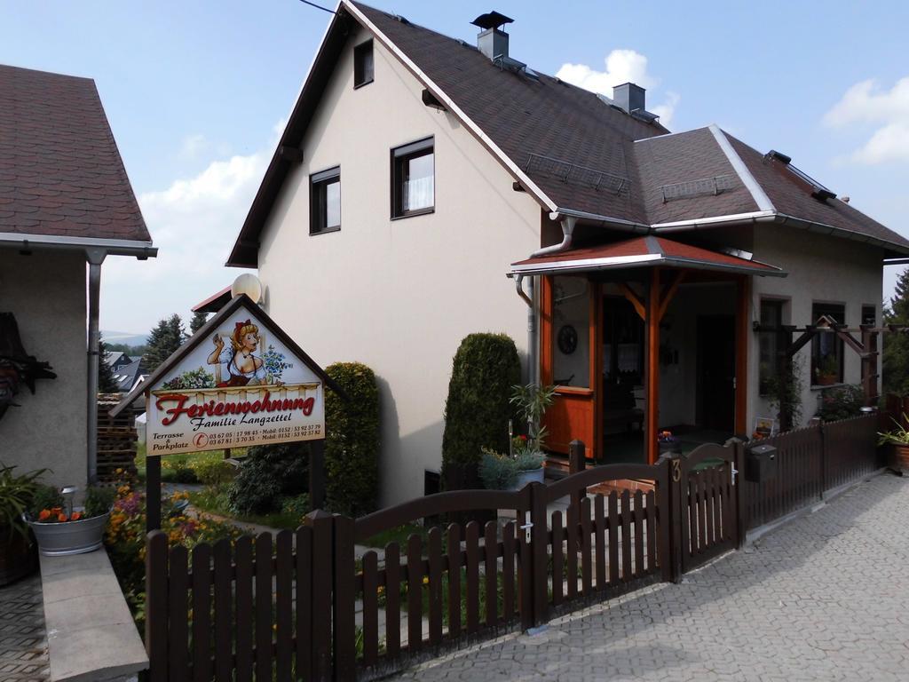 Ferienwohnung Langzettel Oberweißbach Exterior foto